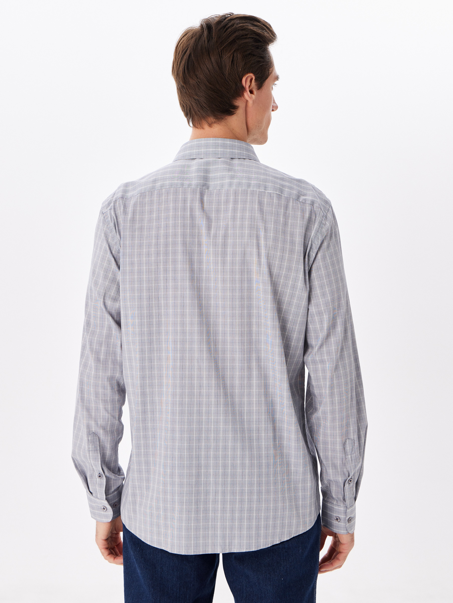 335/238/180/ZN/1p STRETCH Сорочка мужская длинный рукав