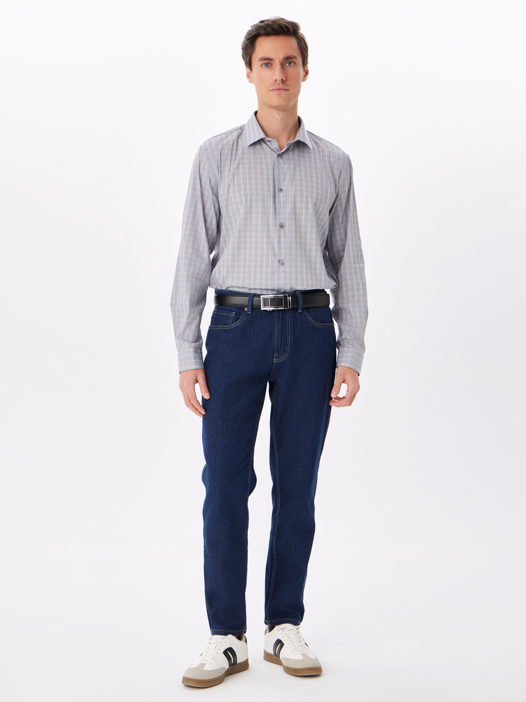 335/238/180/ZN/1p STRETCH Сорочка мужская длинный рукав