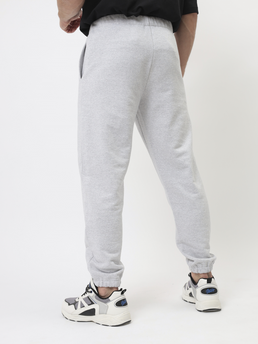 G-TRK-001K-св.-серый.м Брюки мужские трикотажные