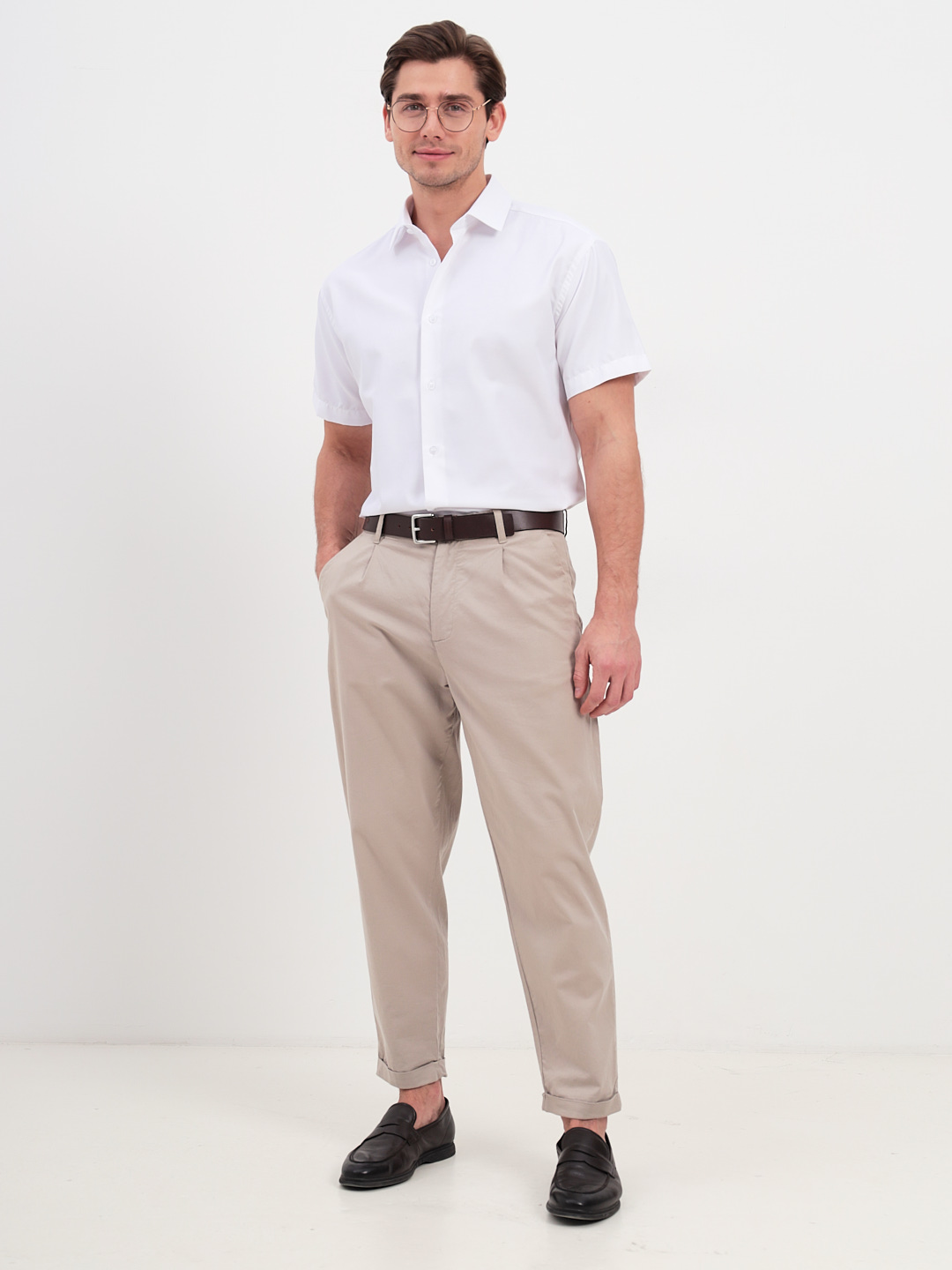 113/209/7425/Z Сорочка мужская короткий рукав