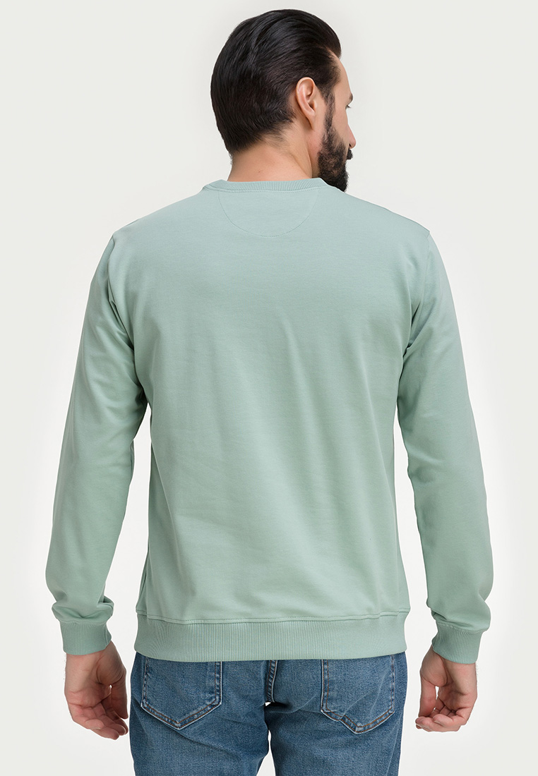 G121-OZ02-2020 (минт) Свитшот мужской