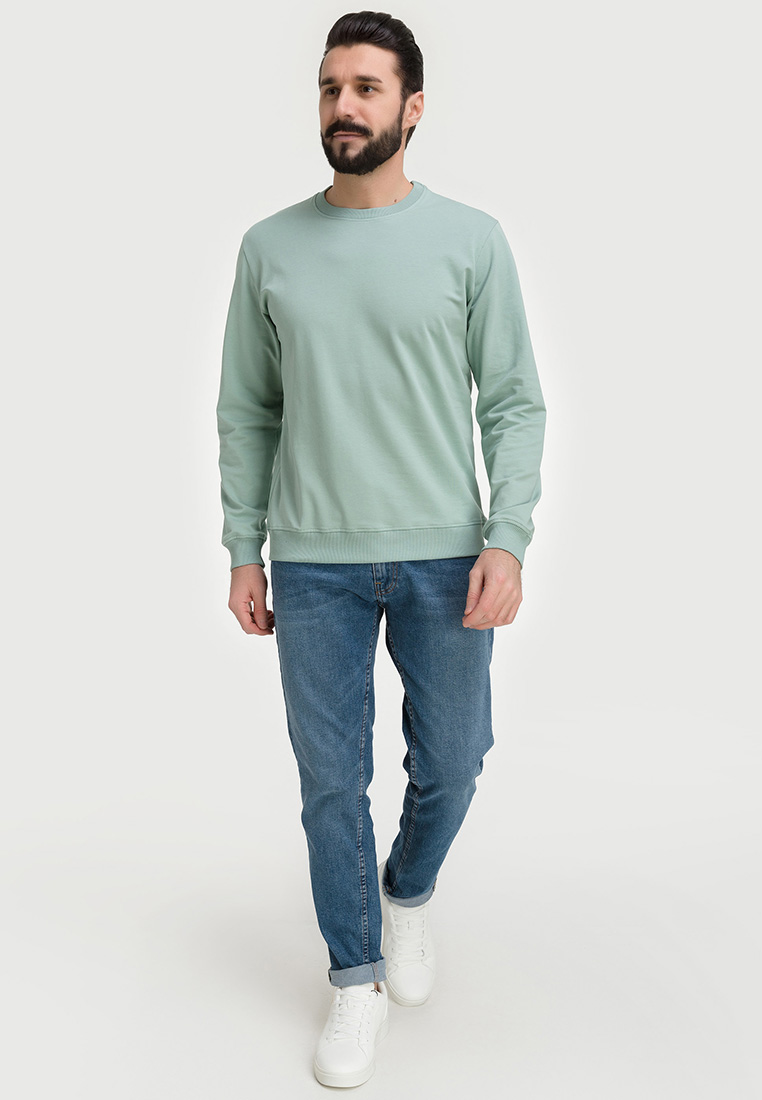 G121-OZ02-2020 (минт) Свитшот мужской