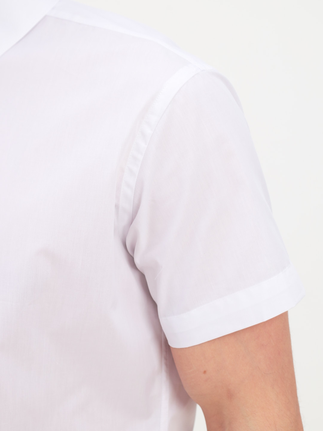 100/209/WH/Z/10p Сорочка мужская короткий рукав