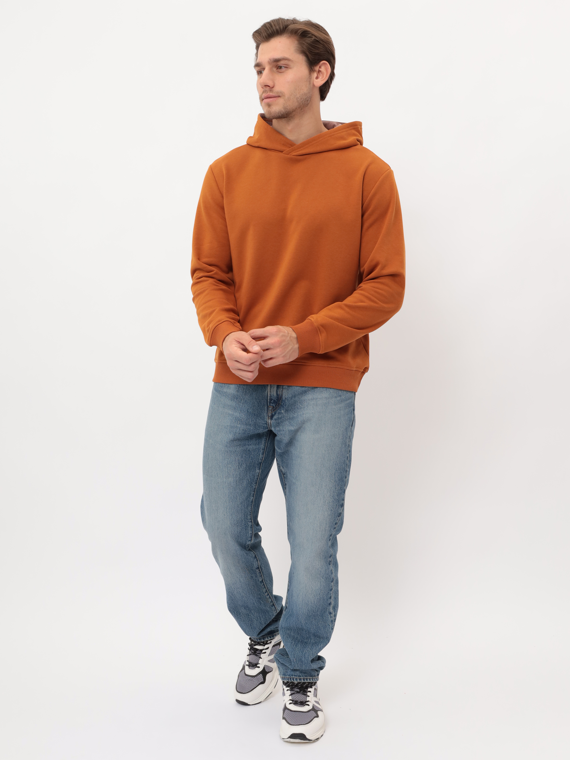 G172-OZ03-35_R (терракот) Худи мужское