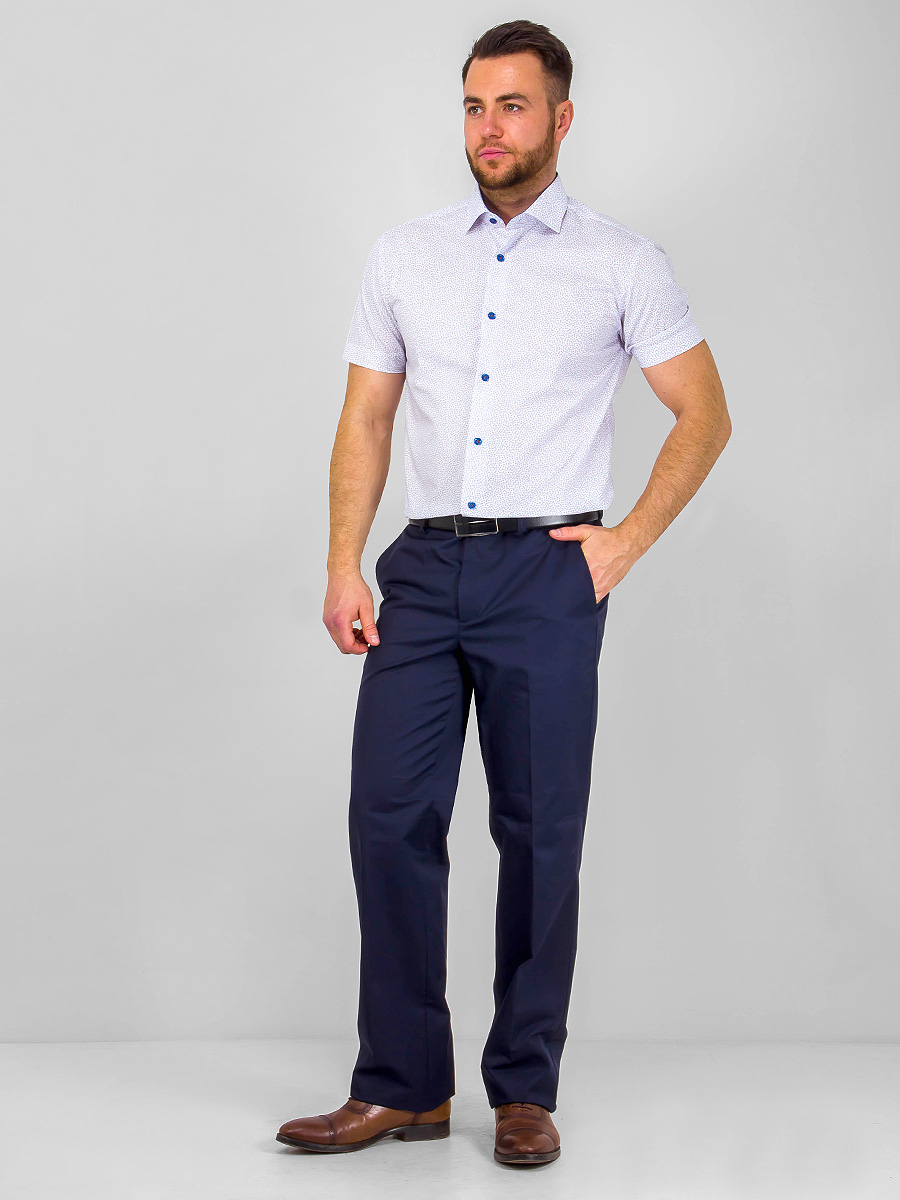 163/109/3080/ZV/1p Сорочка мужская короткий рукав