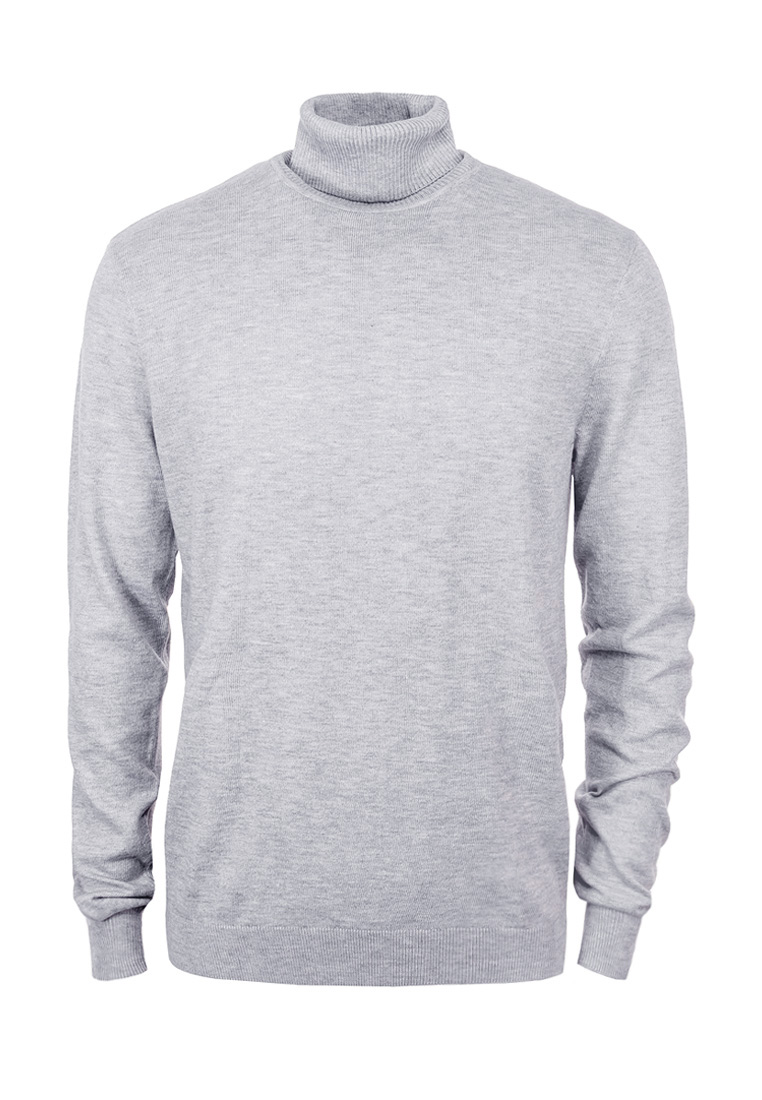 G123-30018 (св.серый меланж) Джемпер мужской