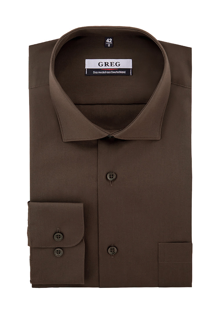 540/119/BR Сорочка мужская длинный рукав