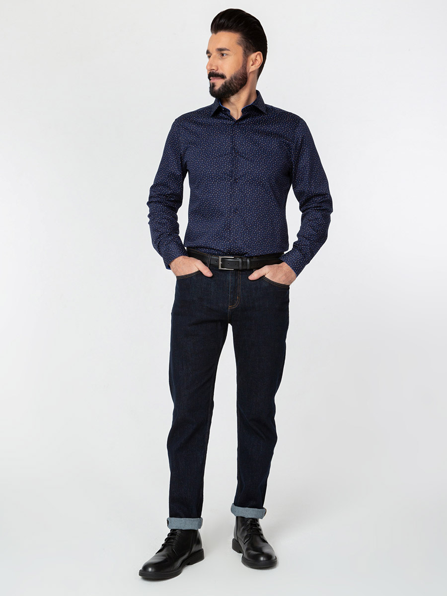 253/131/2146/ZN/1 Сорочка мужская длинный рукав