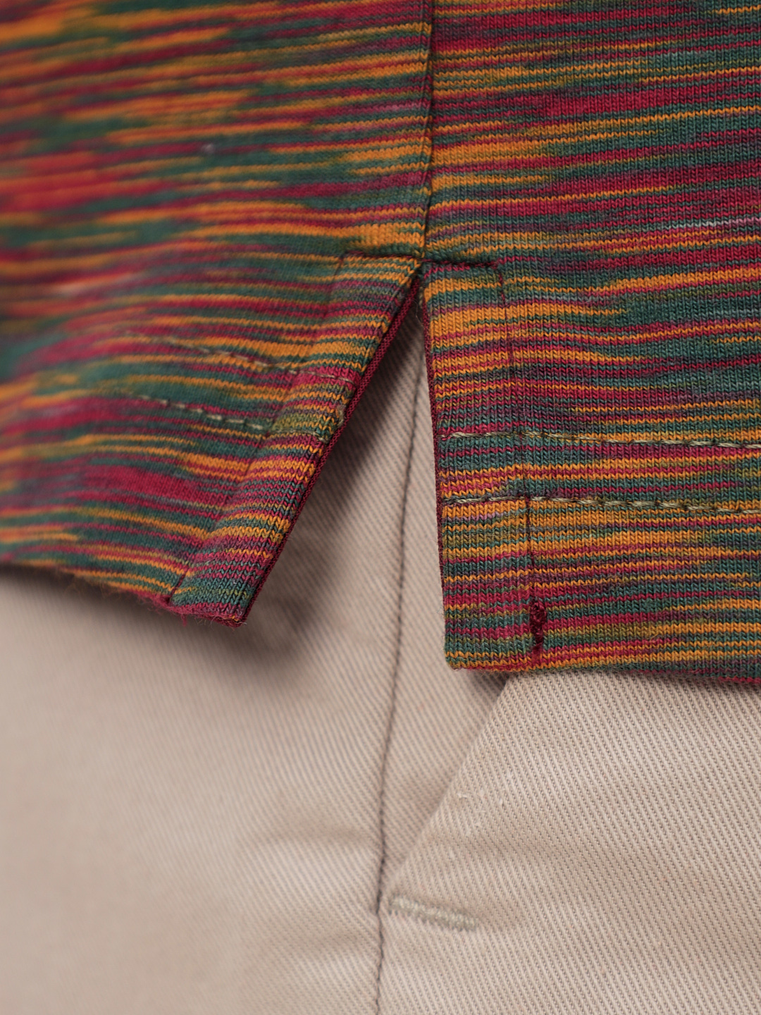 G144-KM1246-OR1059 (бордо) Джемпер мужской с воротником поло короткий рукав