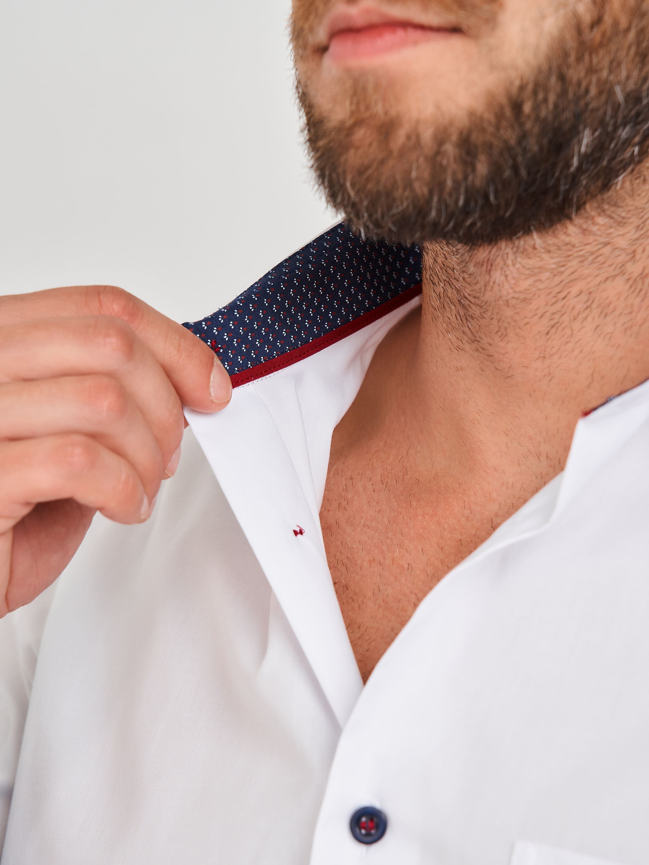 c100/157/ice/15p Сорочка мужская длинный рукав