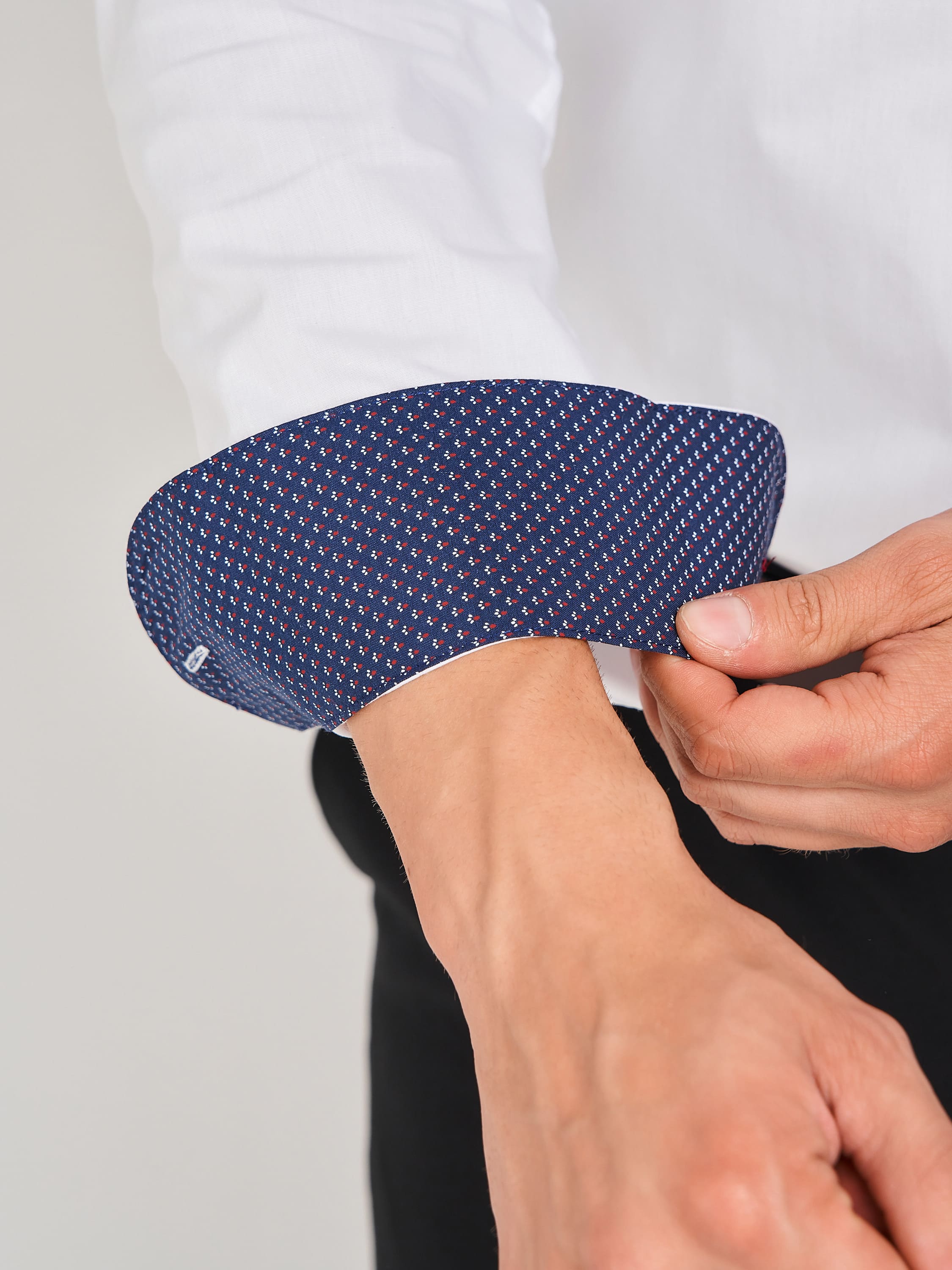 c100/157/ice/15p Сорочка мужская длинный рукав