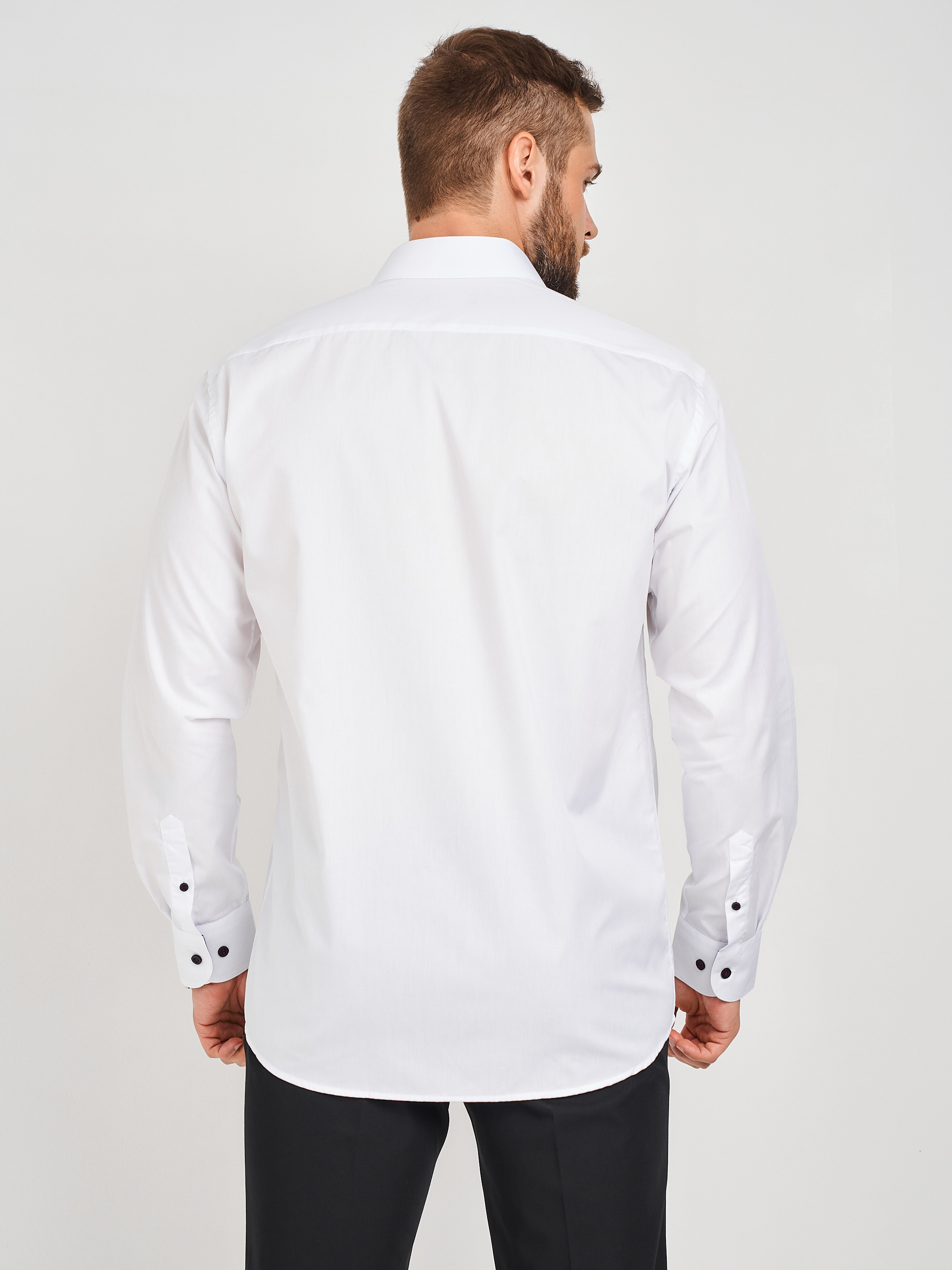 c100/157/ice/15p Сорочка мужская длинный рукав