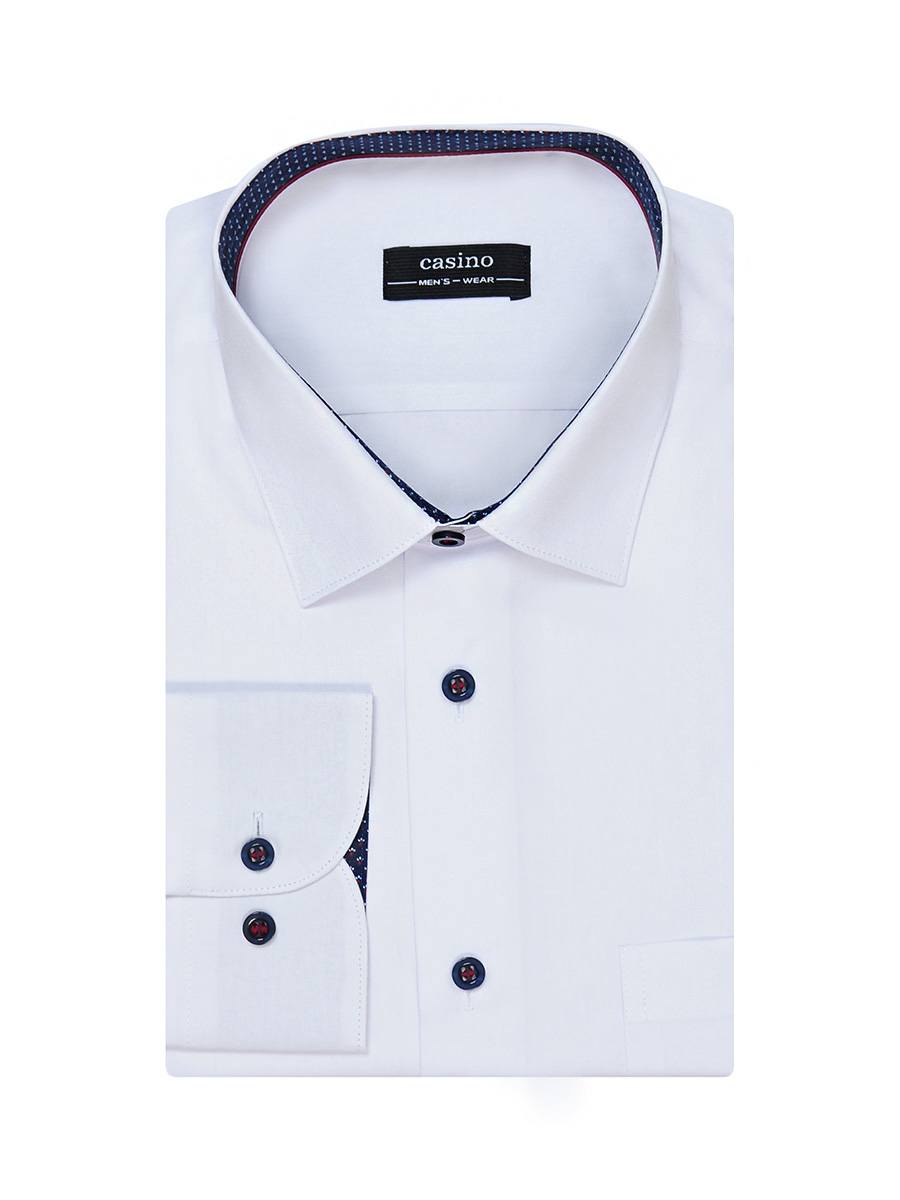 c100/157/ice/15p Сорочка мужская длинный рукав