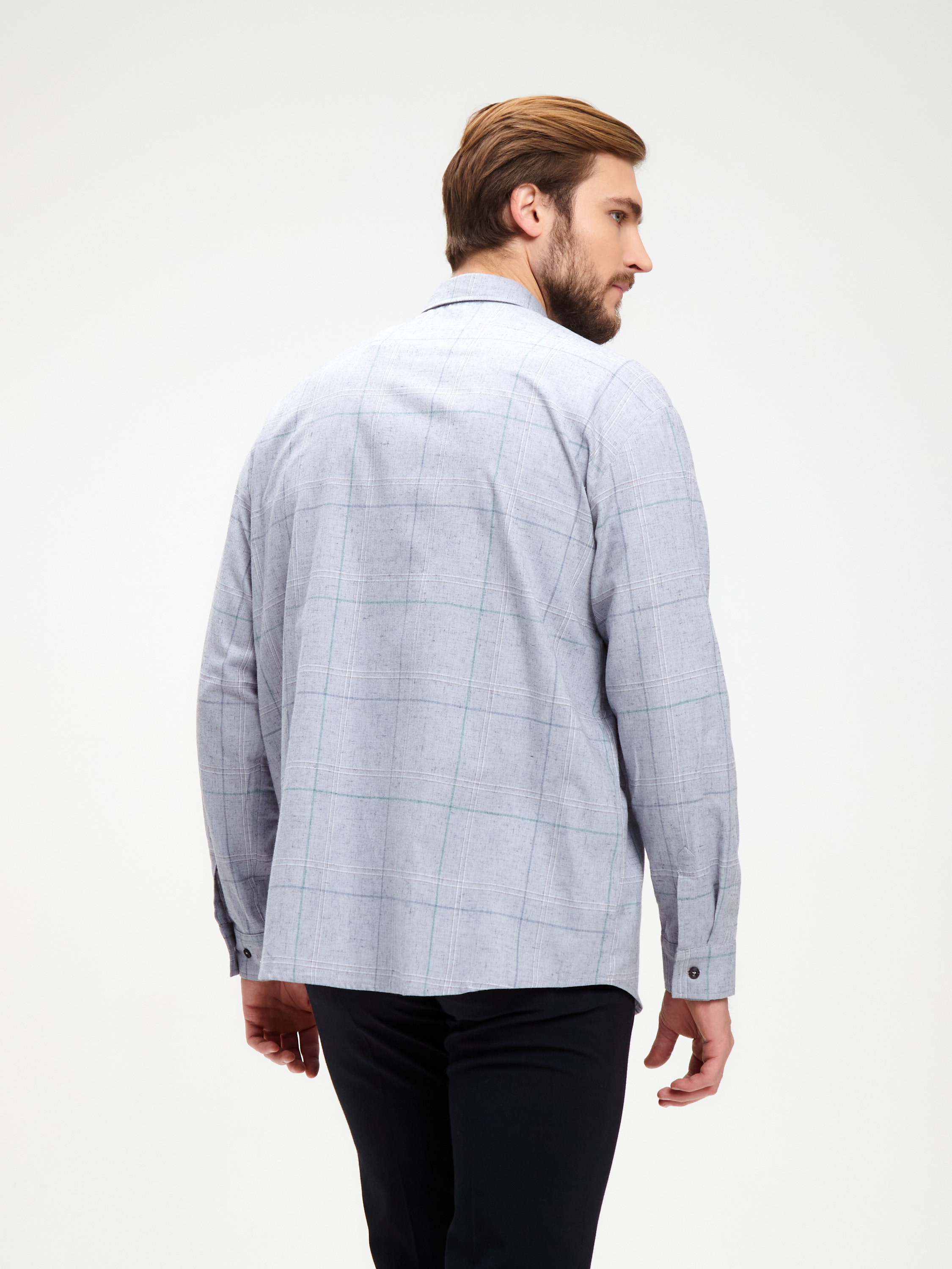 S345/111/4601/P/1 Сорочка мужская длинный рукав