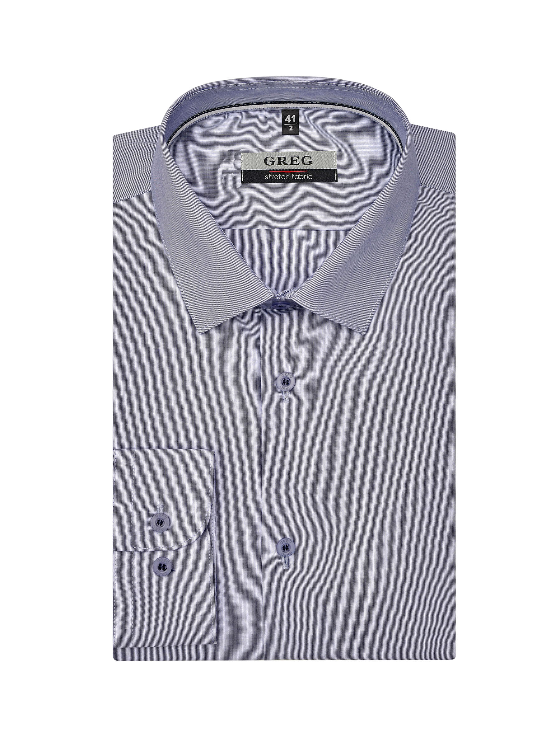 213/237/0205/ZN/1p STRETCH Сорочка мужская длинный рукав