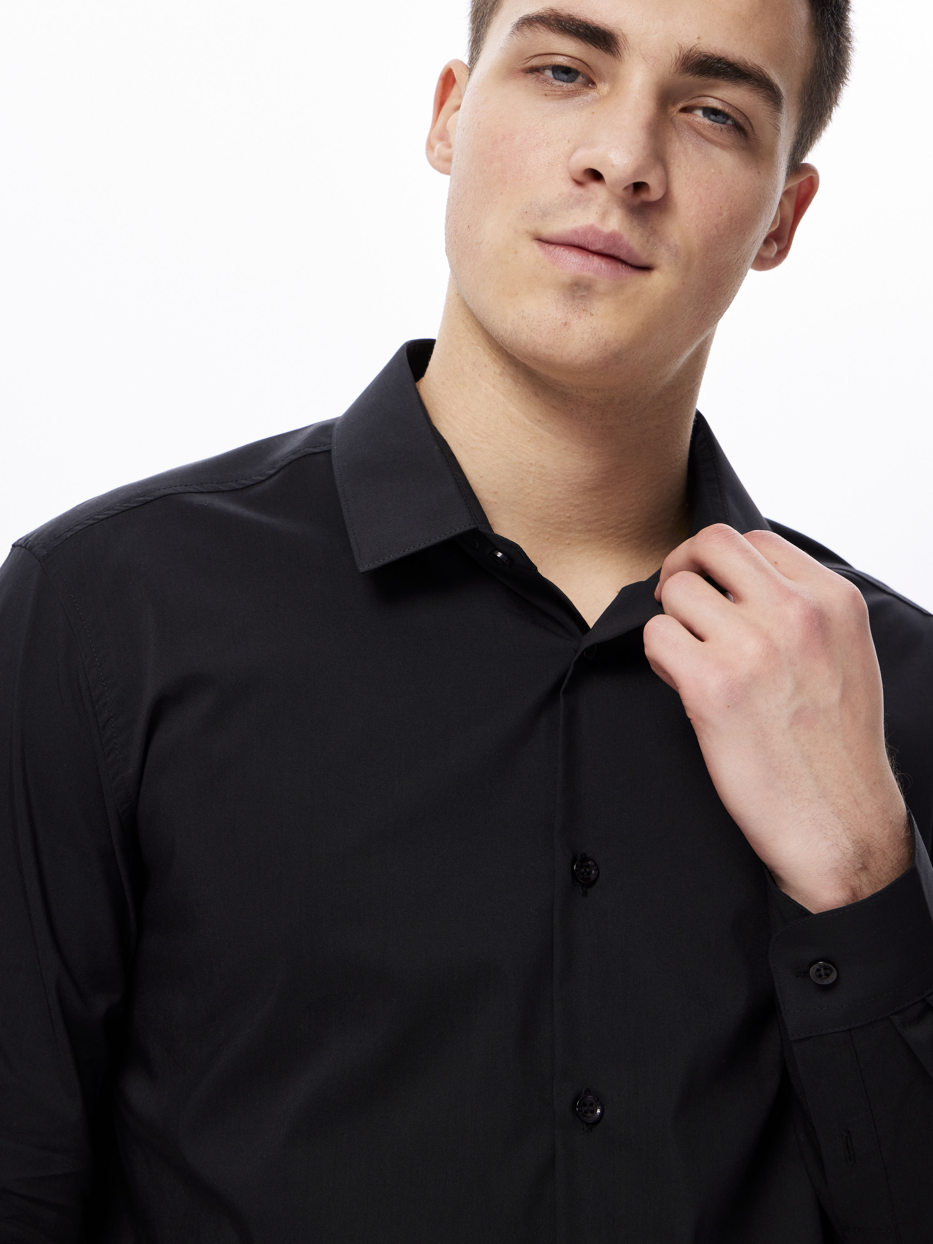 340/238/NB/SZR STRETCH Сорочка мужская длинный рукав