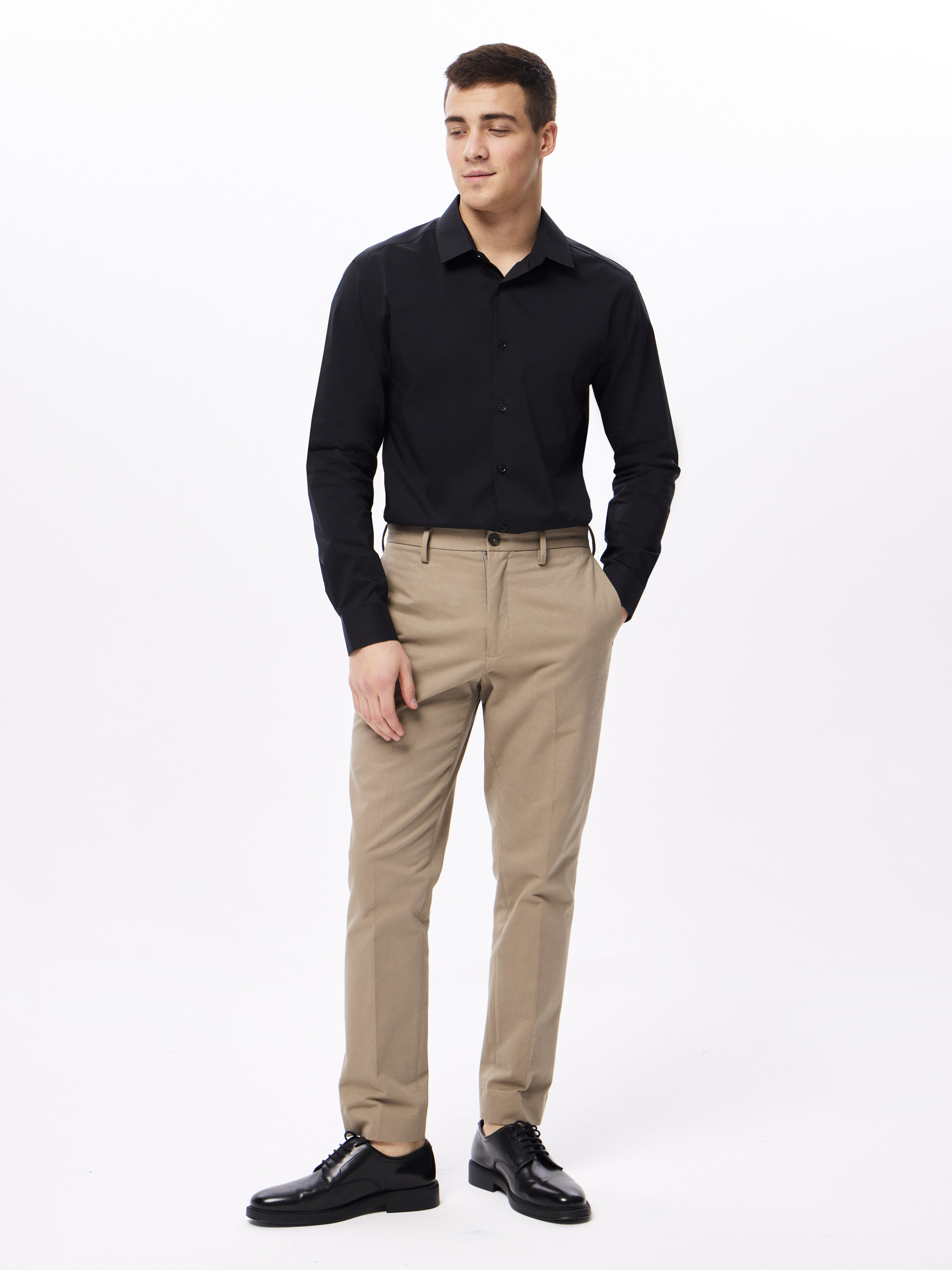 340/238/NB/SZR STRETCH Сорочка мужская длинный рукав