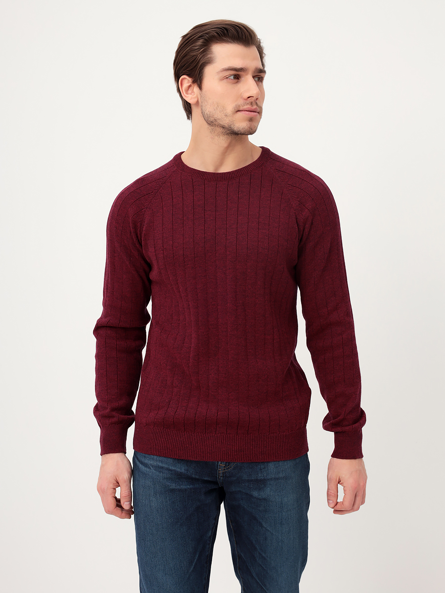 G121-35237-лапша (бордо м.) Джемпер мужской