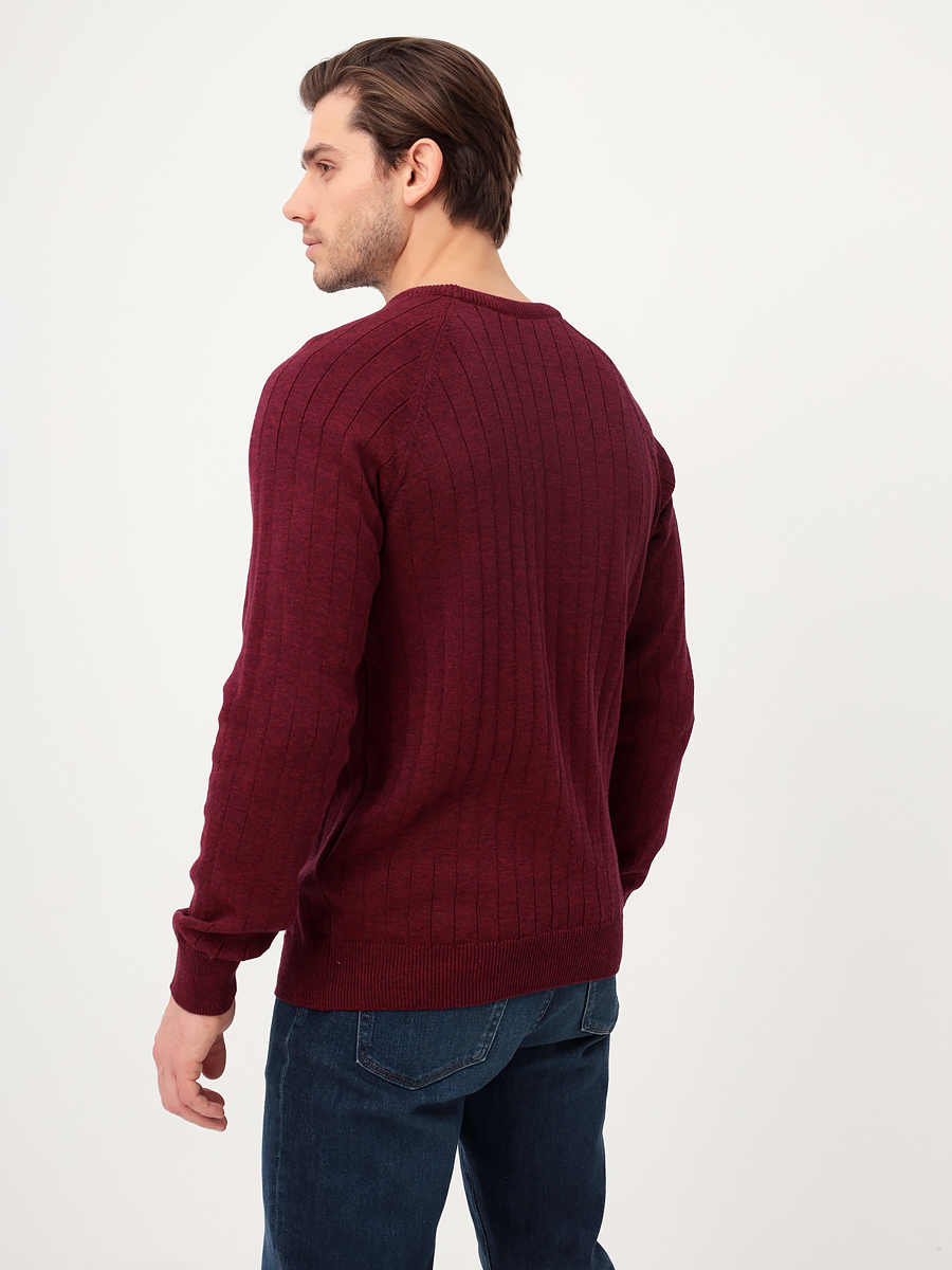 G121-35237-лапша (бордо м.) Джемпер мужской