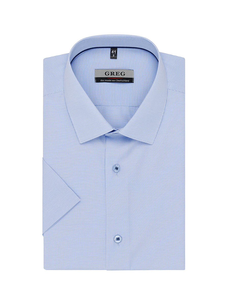 124/209/7404/Z/1p Сорочка мужская короткий рукав