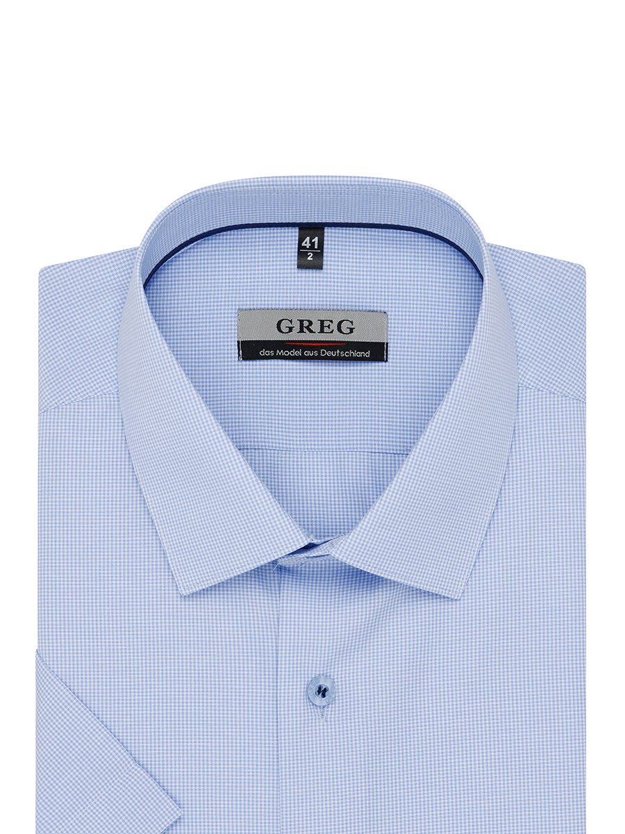 124/209/7404/Z/1p Сорочка мужская короткий рукав