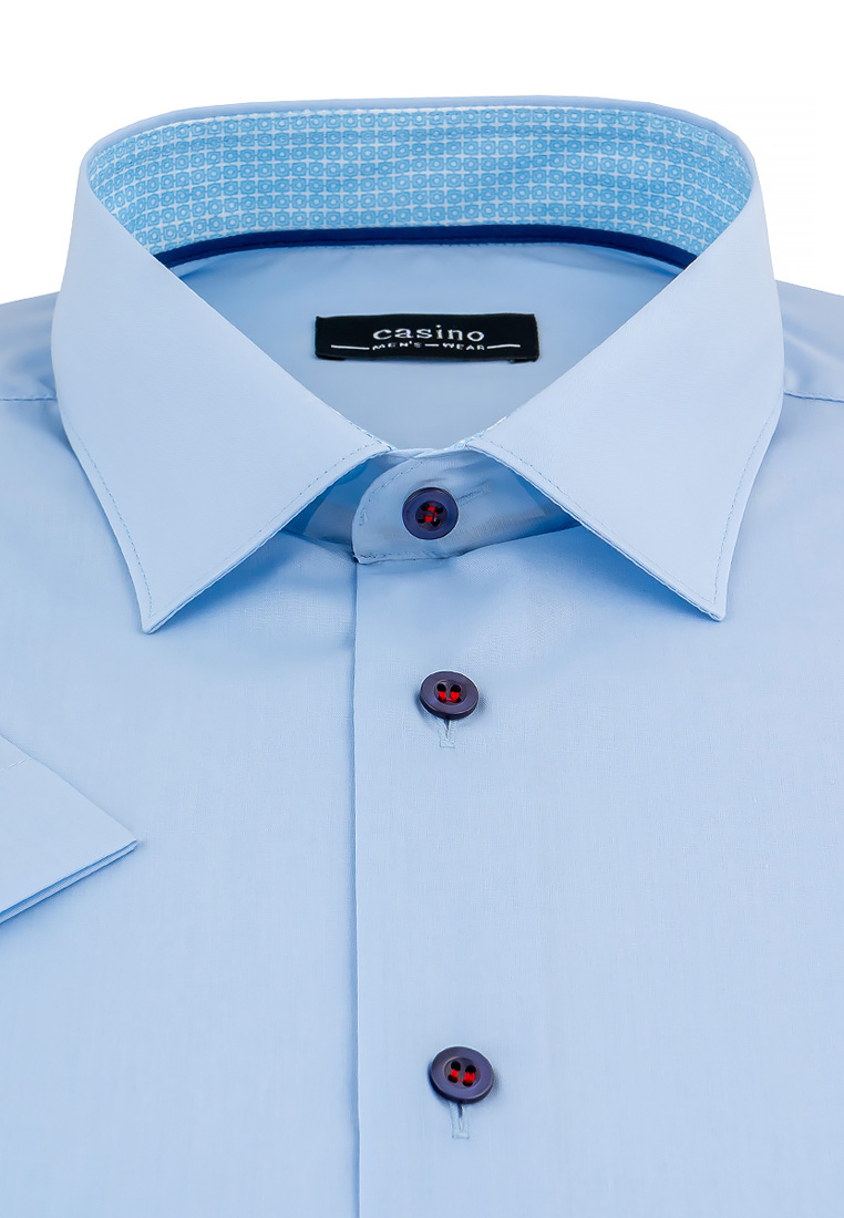 c210/057/010/Z/1p Сорочка мужская короткий рукав (в упаковке 12 шт)