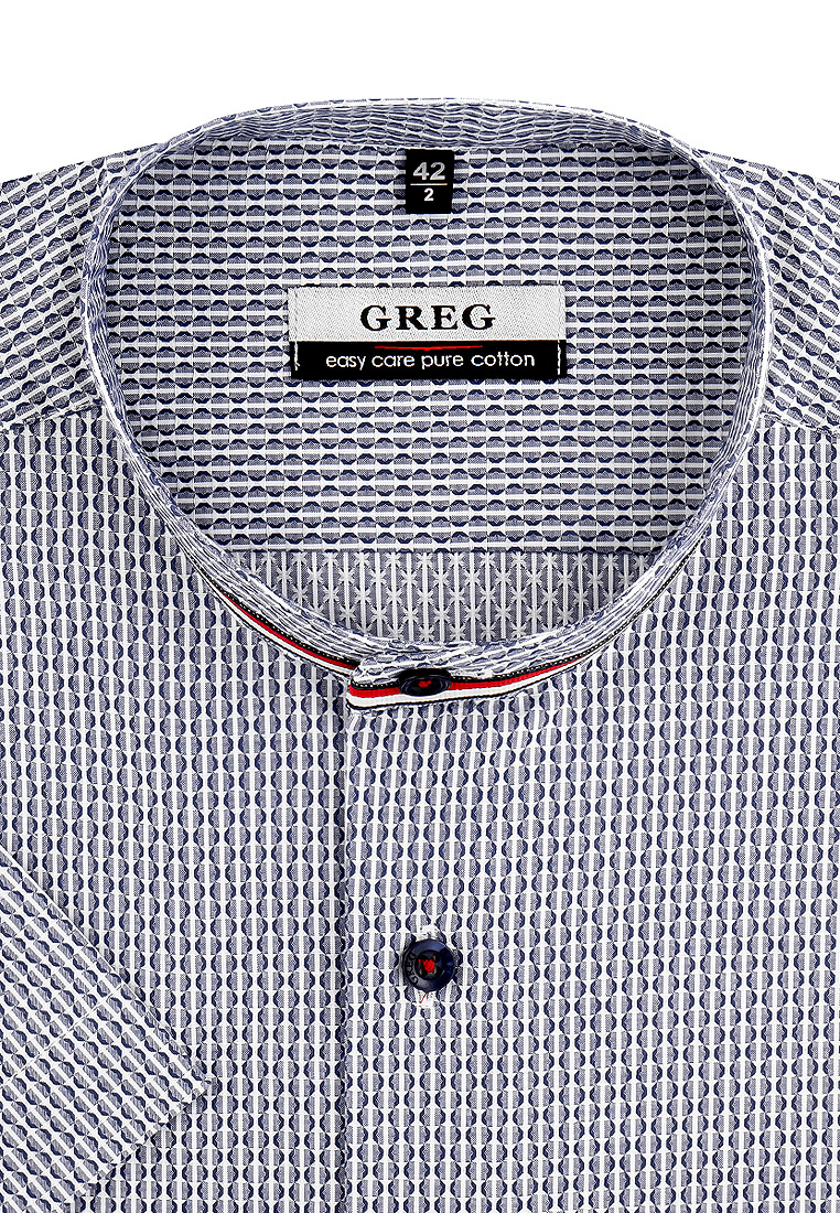 213/001/8717/ZS/C/1p Сорочка мужская короткий рукав