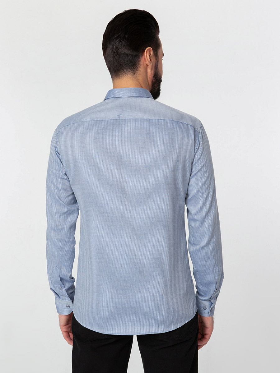 313/131/8676/Z Сорочка мужская длинный рукав