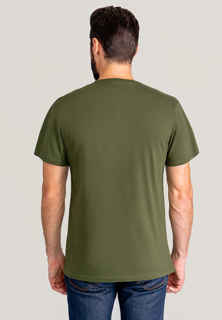 G145-RD-8004 (хакки) Футболка мужская короткий рукав