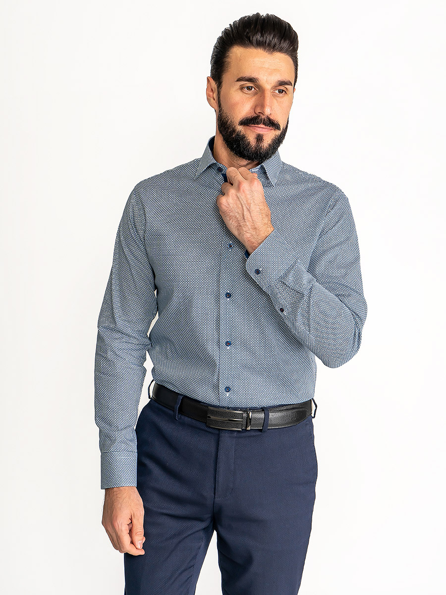 c123/151/002/Z/P/1* Сорочка мужская длинный рукав