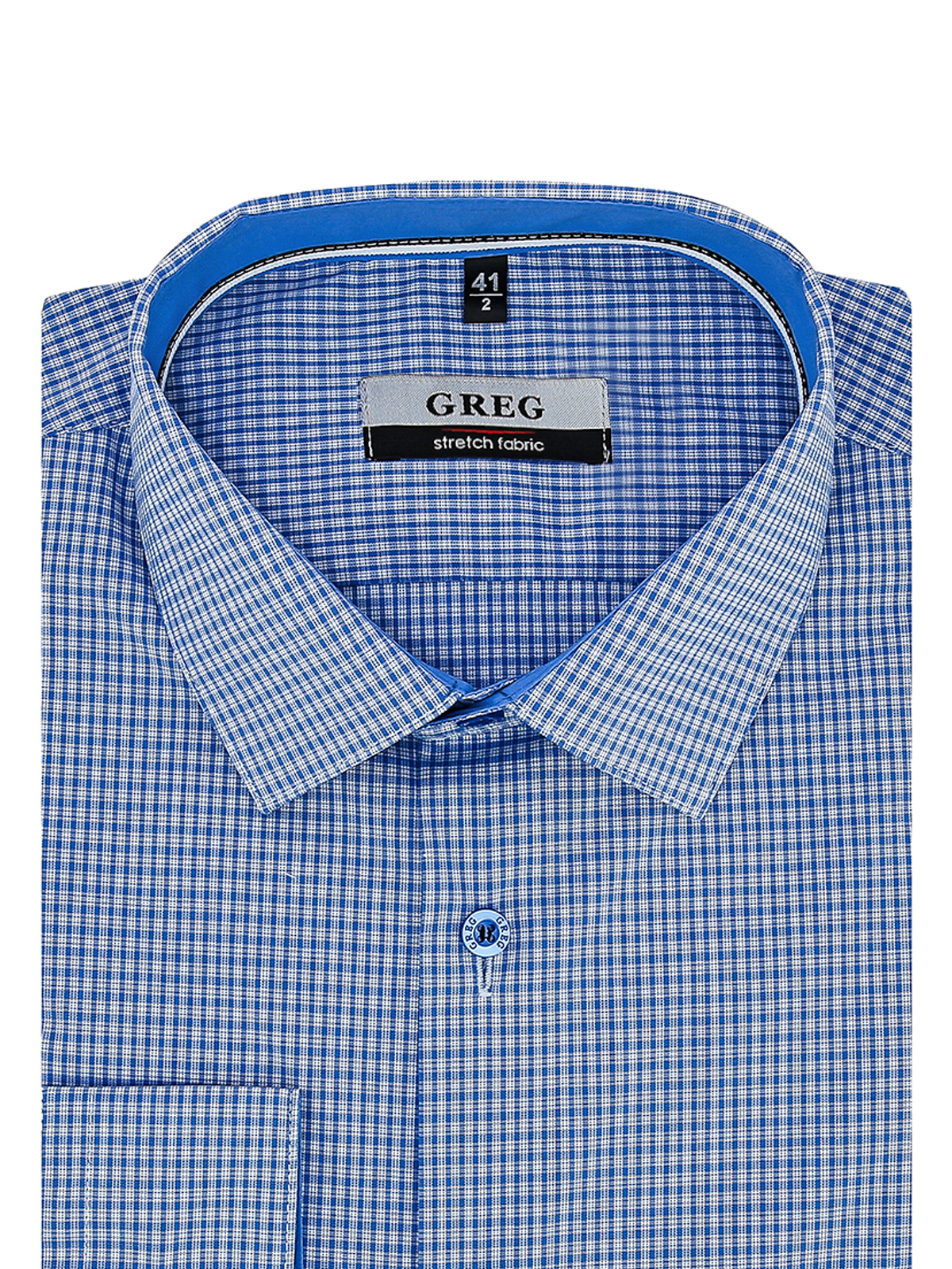 215/238/0099/ZN/1p STRETCH Сорочка мужская длинный рукав