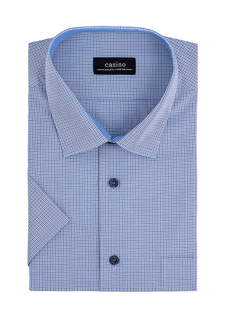 c224/057/8032/1 Сорочка мужская короткий рукав (в упаковке 12 шт)