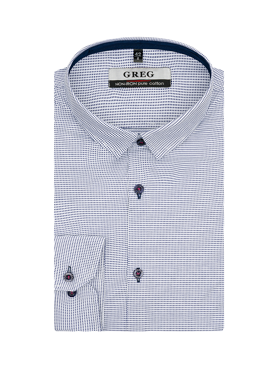 SK123/131/0403/ZN/1 Сорочка мужская длинный рукав