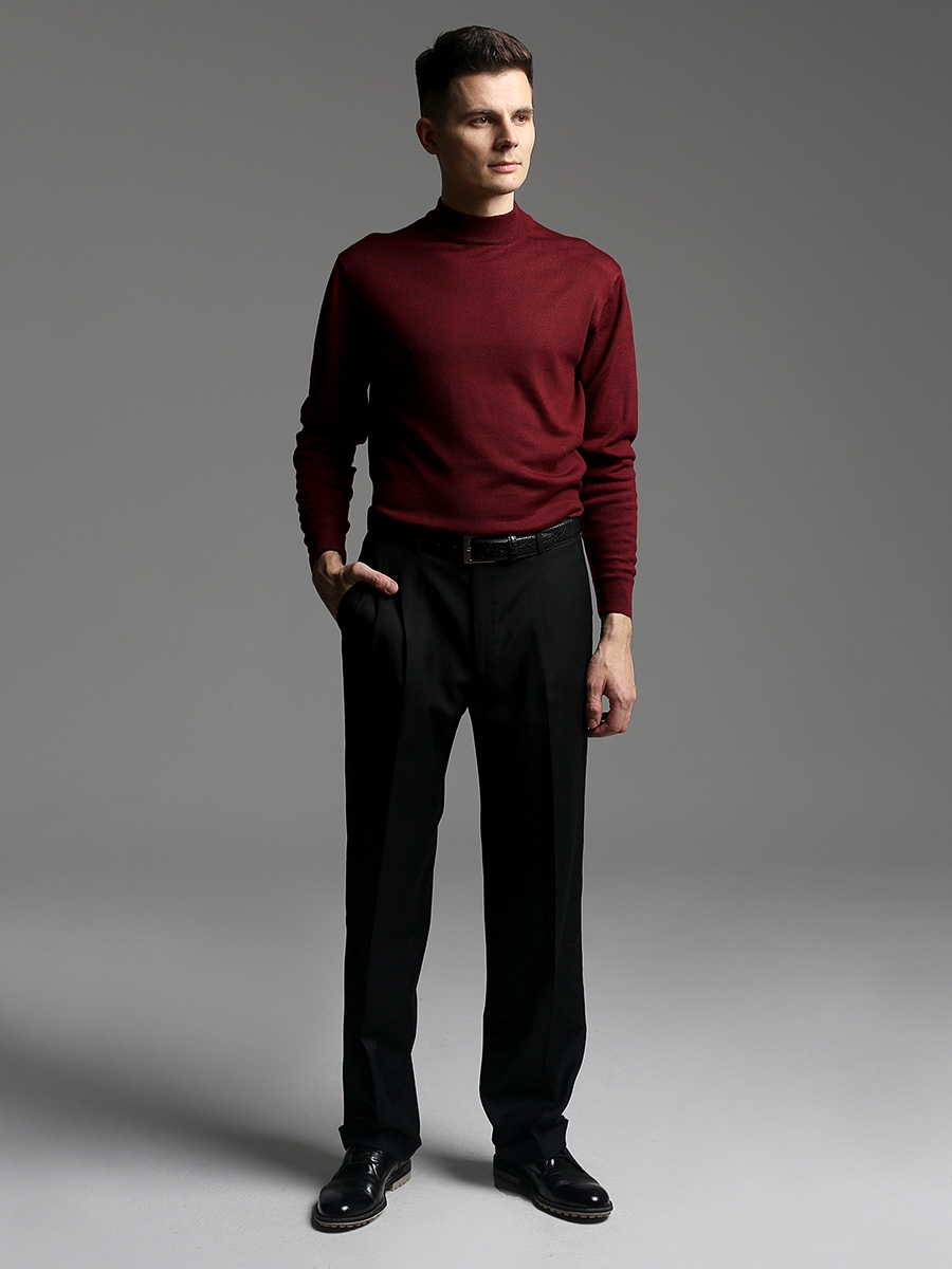 G122-EV (бордо) Джемпер мужской