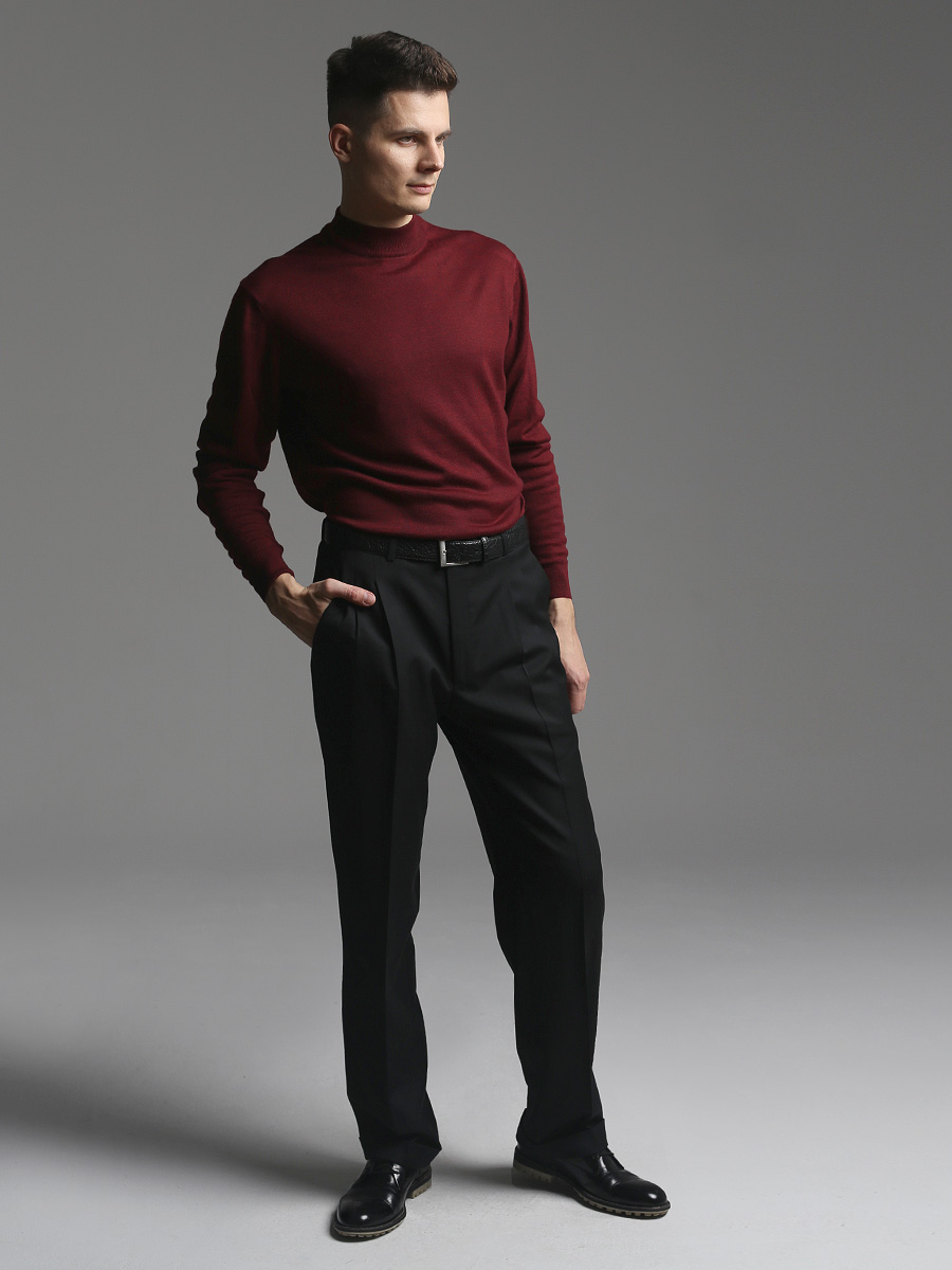 G122-EV (бордо) Джемпер мужской