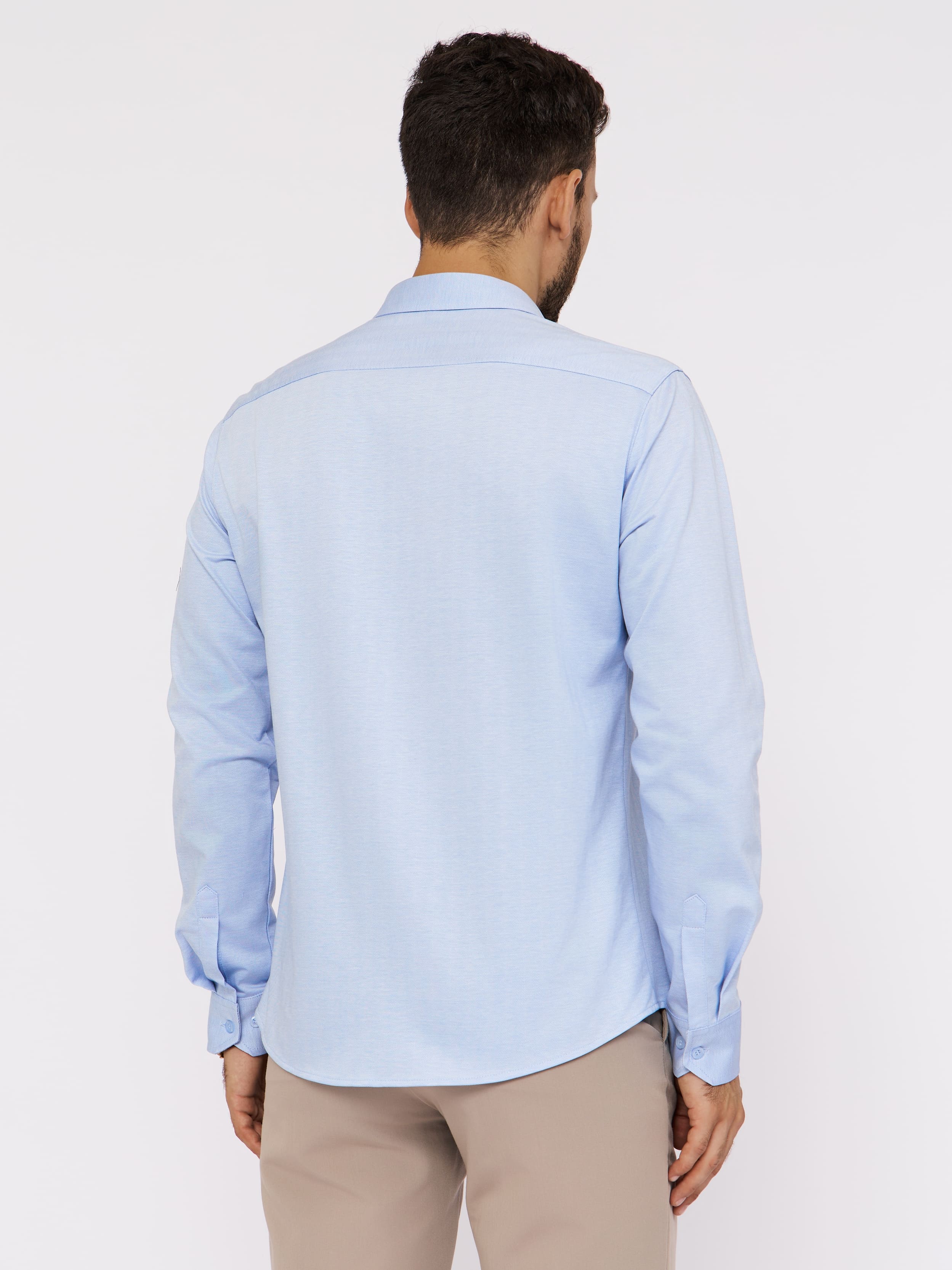 SK203/131/0414/ZN Рубашка трикотажная мужская