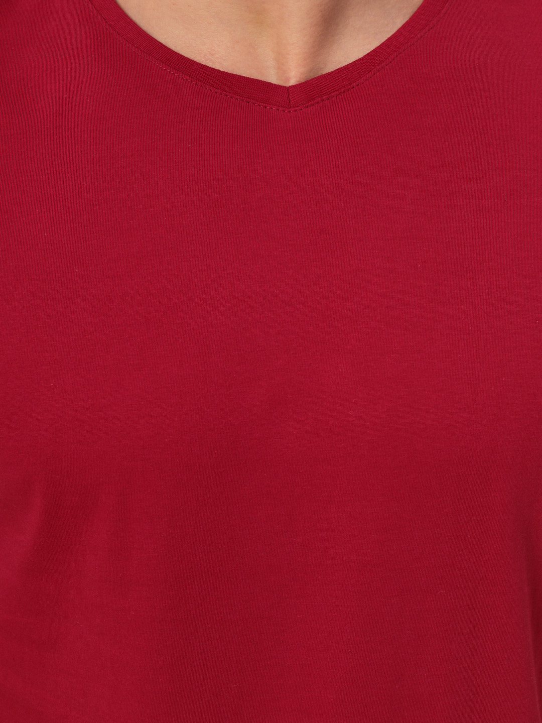 G146-RD-1056_R (красный) Футболка мужская короткий рукав