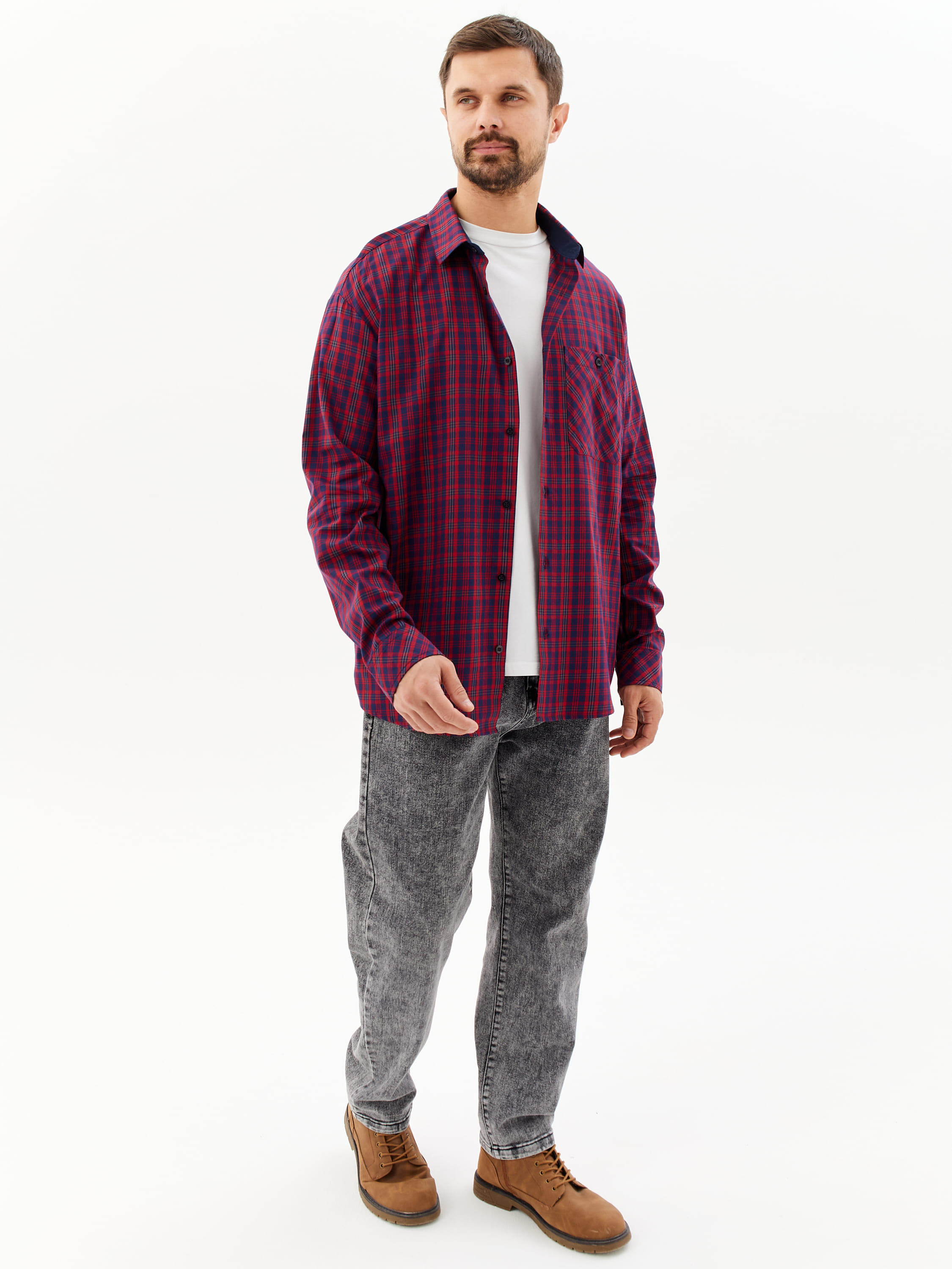 S625/211/2008/1 Сорочка мужская длинный рукав