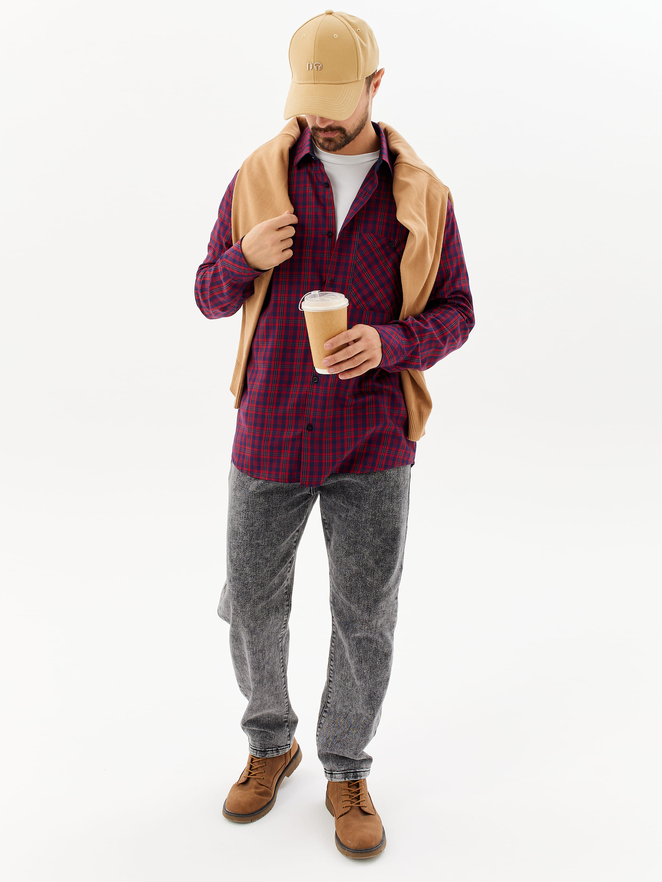 S625/211/2008/1 Сорочка мужская длинный рукав