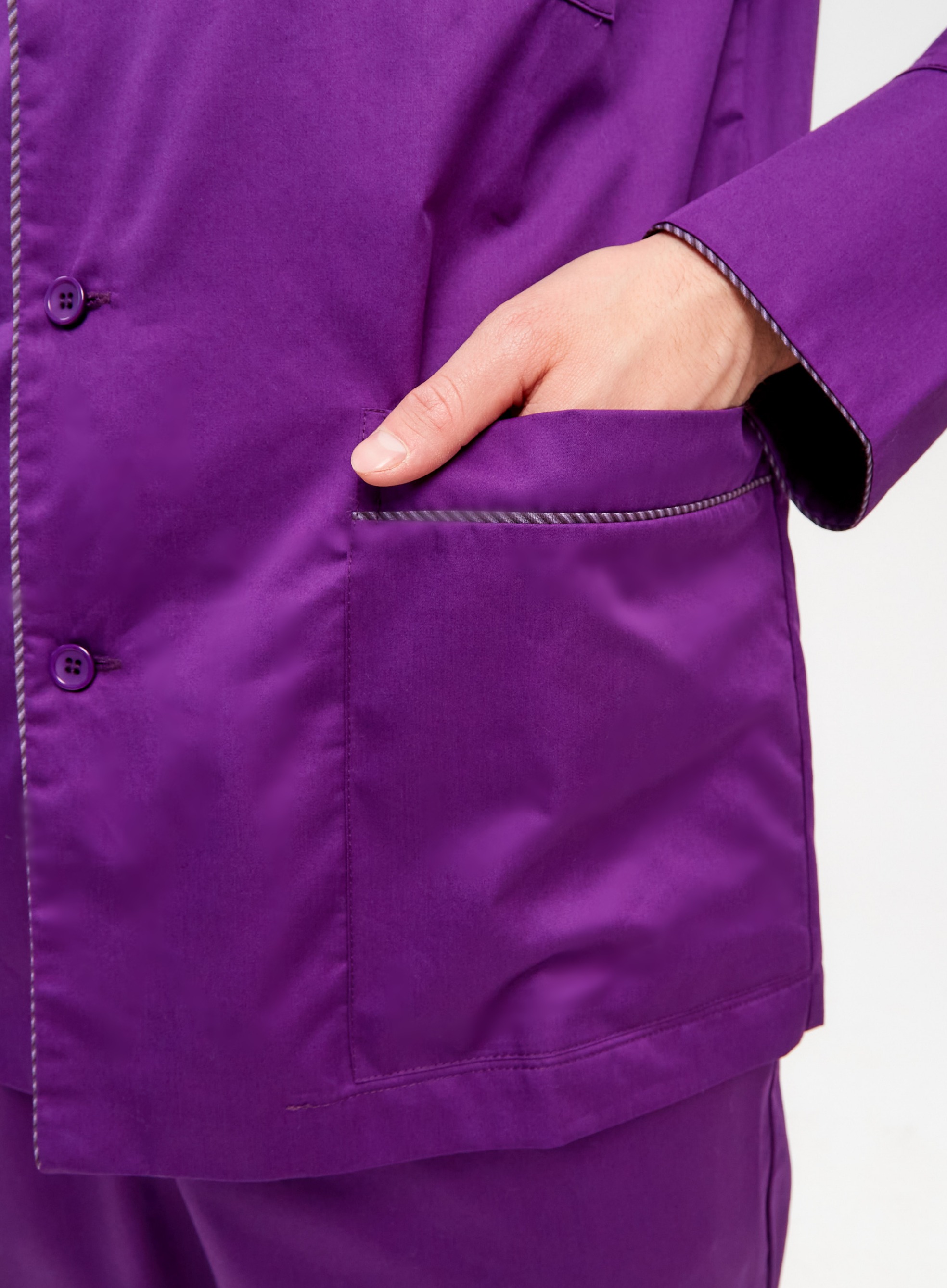 GH-172-6DPR-фиолетовый Пижама муж.