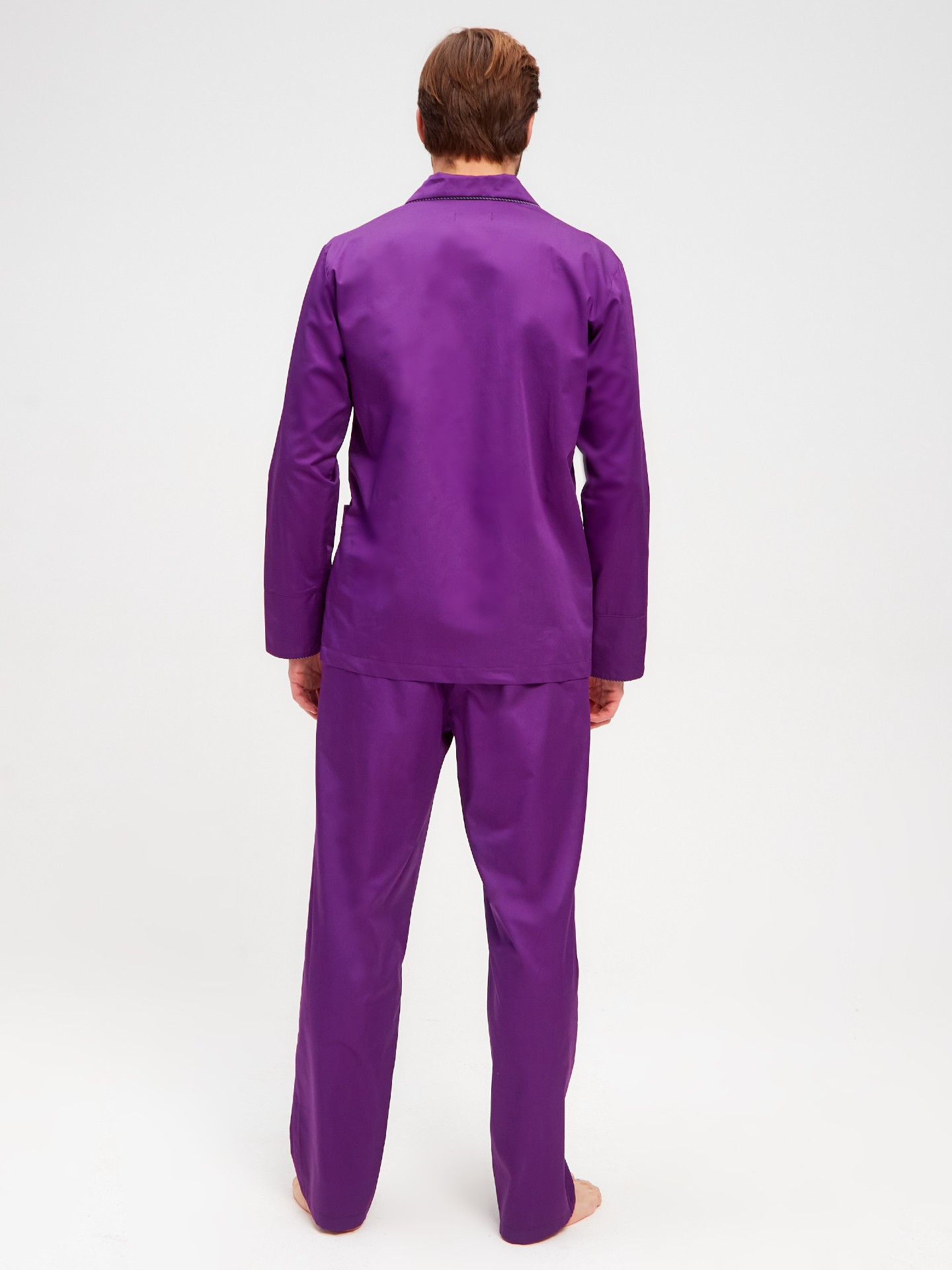 GH-172-6DPR-фиолетовый Пижама муж.