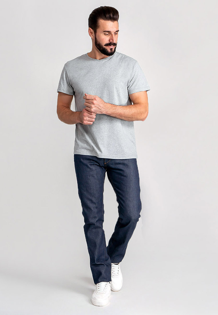 G146-RM-0001 (св.серый м.) Футболка мужская короткий рукав