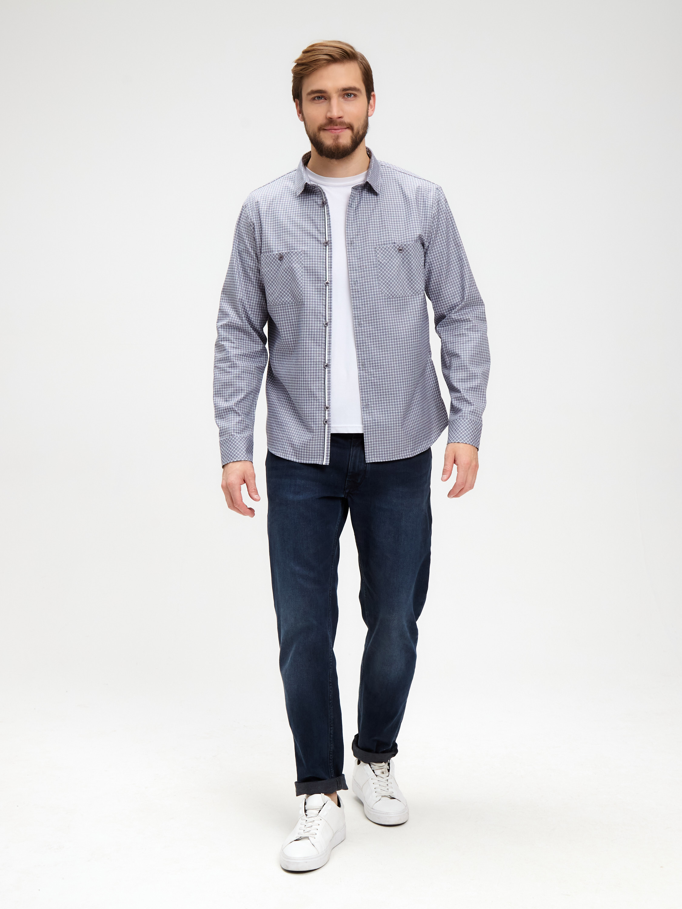 S315/111/3519/ZN/1p Сорочка мужская длинный рукав