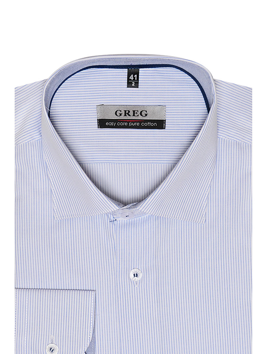 121/111/8660/1p Сорочка мужская длинный рукав