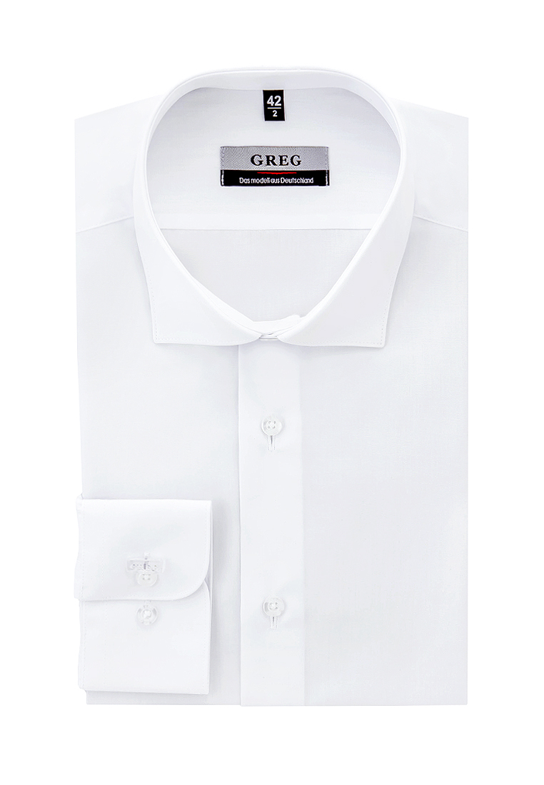 100/199/WHITE/ZV_V Сорочка мужская длинный рукав