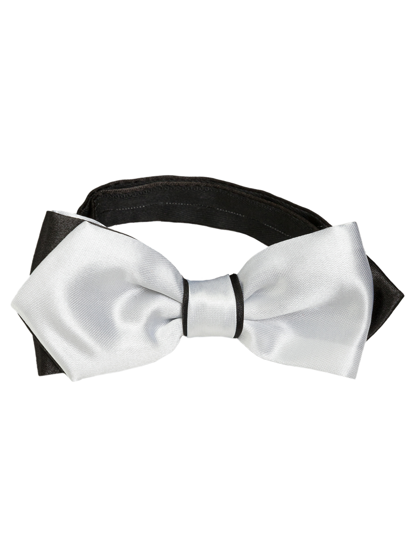 Casino-poly черно-бел.512.1.609 Галстук-бабочка мужской