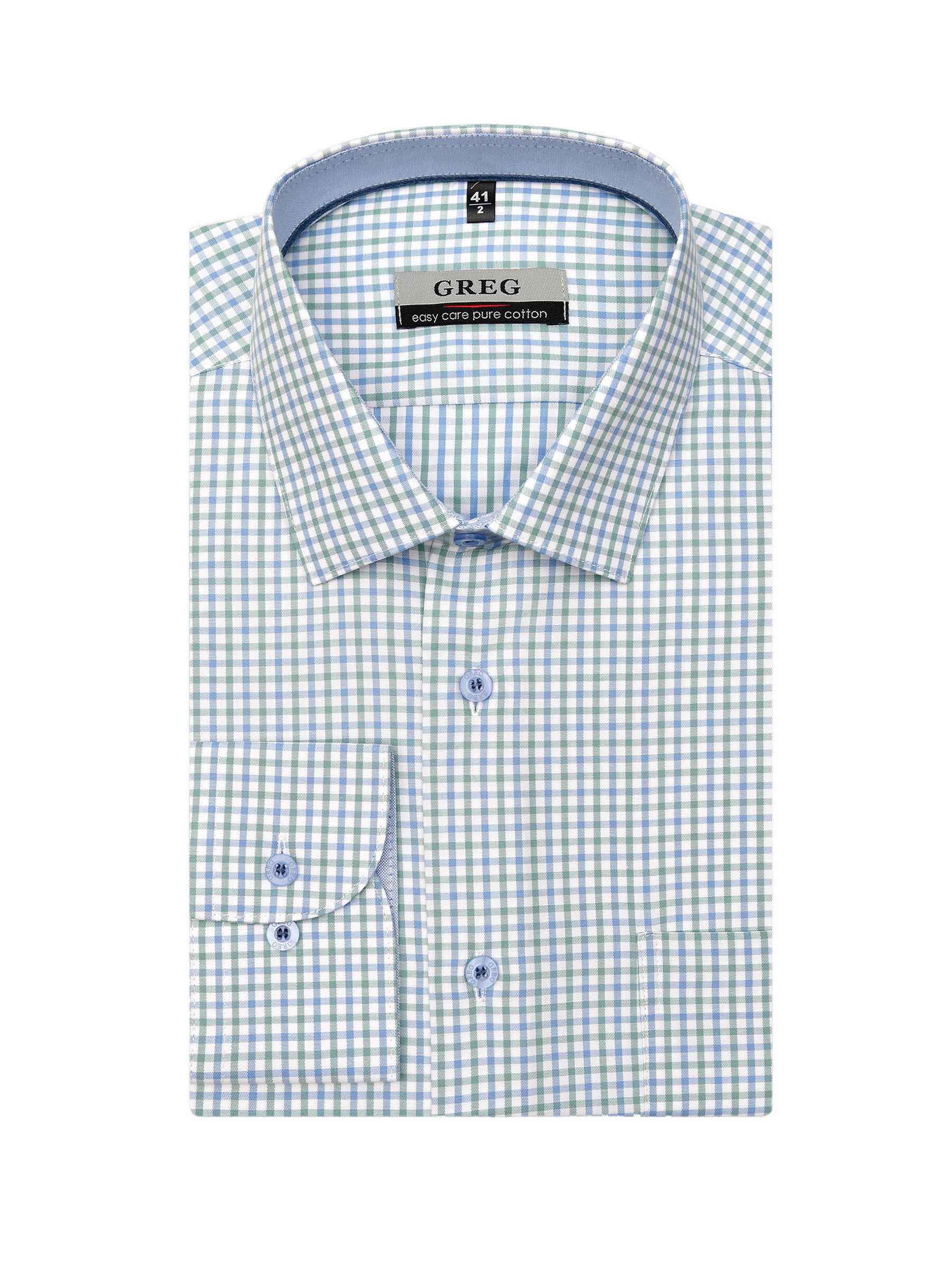 145/211/6095/1p Сорочка мужская длинный рукав