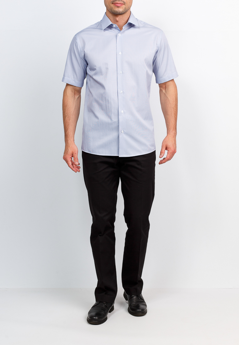 c221/05/7542/Z Сорочка мужская короткий рукав (в упаковке 12 шт)