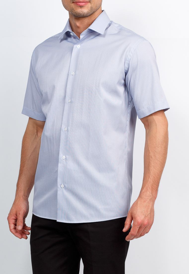 c221/05/7542/Z Сорочка мужская короткий рукав (в упаковке 12 шт)