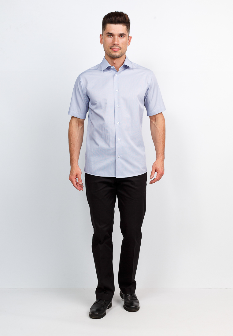 c221/05/7542/Z Сорочка мужская короткий рукав (в упаковке 12 шт)